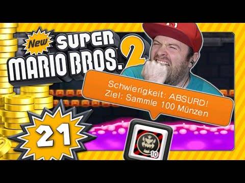 NEW SUPER MARIO BROS. 2 💰 #21: Münzrausch-DLCs – Knifflige Krise & Hals- und Beinbruch [ENDE]