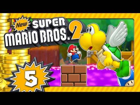 NEW SUPER MARIO BROS. 2 💰 #5: Gift-Dschungel, Mini-Mario Run & Blooper-See