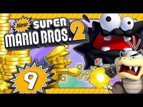 NEW SUPER MARIO BROS. 2 💰 #9: Ekel-Fuzzys, gefräßige Cheep Cheeps & Mortons gewichtige Stampfer