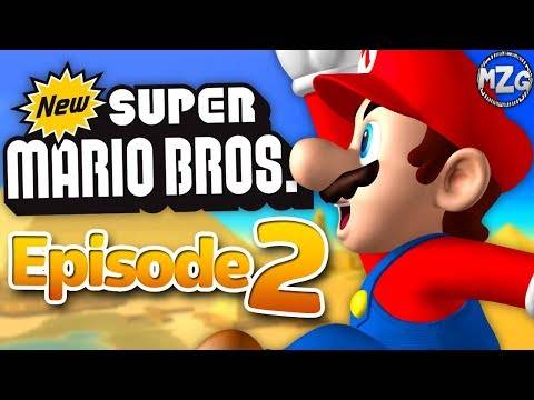 New Super Mario Bros. DS Gameplay Walkthrough – Episode 2 – World 2! Mini Mario! (Nintendo DS)