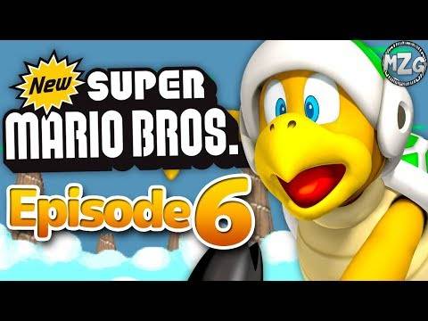 New Super Mario Bros. DS Gameplay Walkthrough – Episode 6 – World 6! (Nintendo DS)