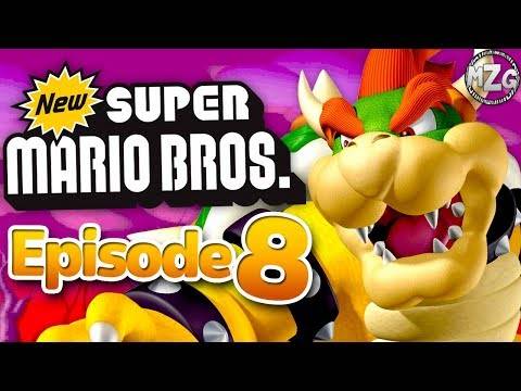New Super Mario Bros. DS Gameplay Walkthrough – Episode 8 – World 8! The End! (Nintendo DS)