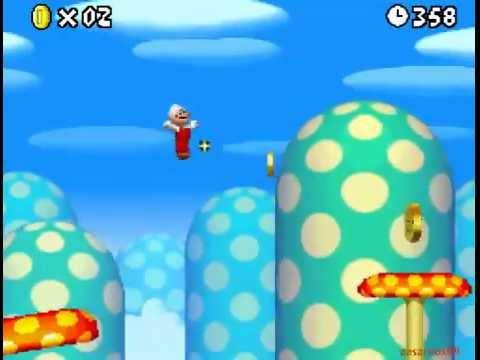 New Super Mario Bros DS Walkthrough Part 1 World 1-1 to 1-T – Nintendo DS | Games | Gameplay