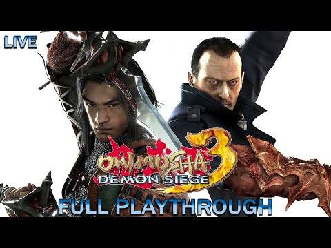 Onimusha 3: Demon Siege (PS2) Full Playthrough | Walkthrough | Gameplay w/commentary