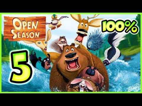 Open Season Walkthrough Part 5 (X360, Wii, PS2, PC, XBOX) 100% Mission 11 – 12