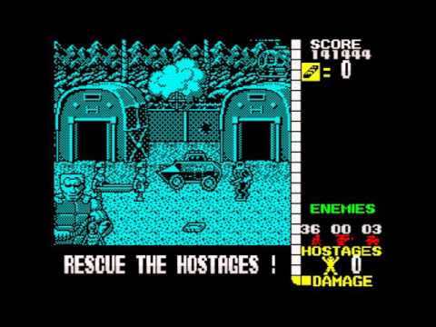 Operation Wolf Walkthrough, ZX Spectrum