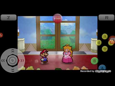 Paper Mario N64 Walkthrough Prologue Part 1 (A Plea From the Stars)