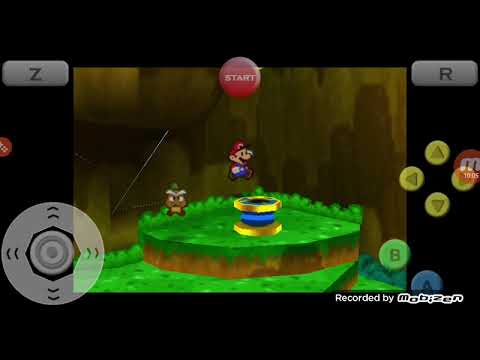 Paper Mario N64 Walkthrough Prologue Part 2 (Goombario Joins the Party)