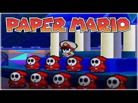 Paper Mario Nintendo 64 Gameplay Walkthrough Part 18 – General Guy Boss Battle!