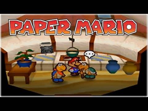 Paper Mario Nintendo 64 Gameplay Walkthrough Part 5 – Our New Friend Kooper!