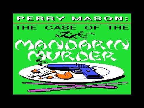 Perry Mason: Case of Mandarin Murder walkthrough (Apple II – Telarium)