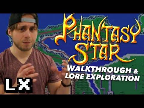 Phantasy Star 1 | Lore Explanation & Walkthrough – (Sega Master System, Sega Ages)