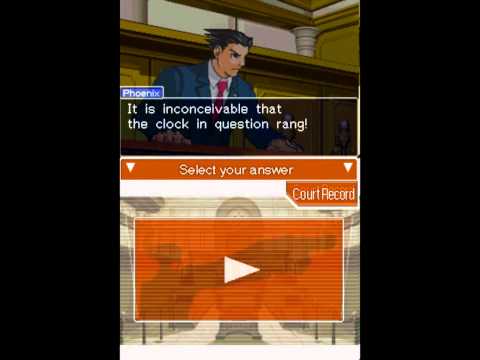Phoenix Wright Ace Attorney Nintendo DS Прохождение / Walkthrough part 3