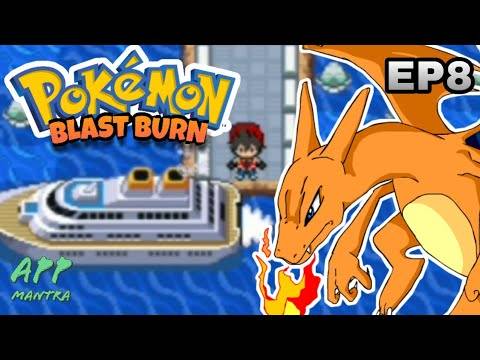 Pokemon Blast Burn Gba Hack ROM Walkthrough Episode#8 |  Game boy advance