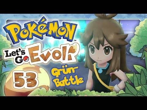 POKEMON LET'S GO EVOLI 🌏 #53: Trainer Grün Battle und Rocko, Misty, Major Bob & Erika Rematches