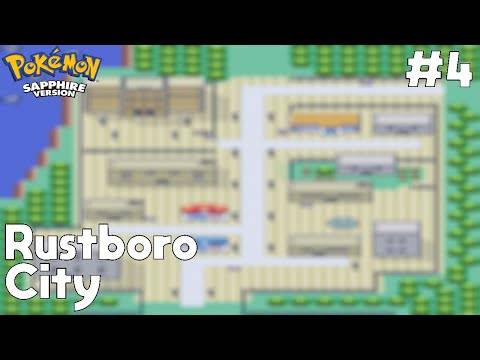 Pokémon Sapphire Walkthrough #4: Rustboro City