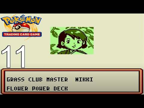 Pokemon Trading Card Game [Game Boy Color] Walkthrough Part 11 Grass Club Master Nikki 7th Medal