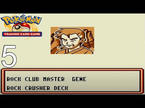 Pokemon Trading Card Game [Game Boy Color] Walkthrough Part 5 Rock Club Master Gene 3rd Medal