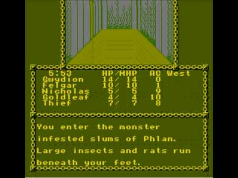Pool of Radiance (NES) Walkthrough Part 1