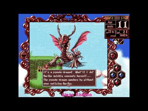Princess Maker 2 (PC MS-DOS) Walkthrough (English version) Part 3 Hero Warrior and Prince Marriage