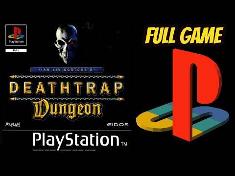 (PS1) Ian Livingstone's Deathtrap Dungeon WALKTHROUGH/LONGPLAY NO COMMENTARY