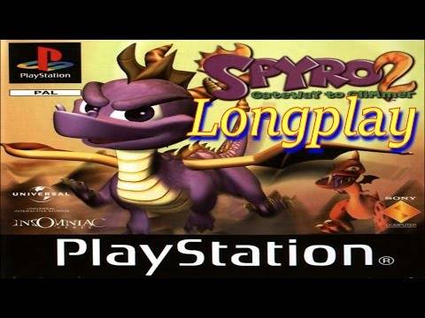 PS1 Longplay – Spyro 2 (PAL): Gateway to glimmer / Ripto's rage (Full playthrough/Walkthrough)