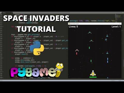Pygame Tutorial – Creating Space Invaders