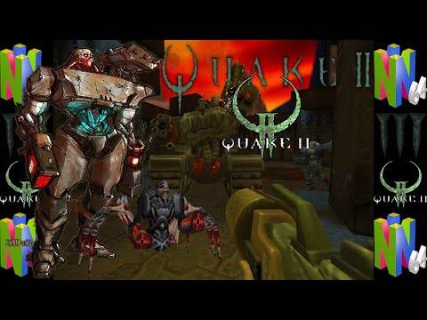 QUAKE 2 (N64) – NINTENDO 64 LONGPLAY – NO DEATH RUN (Complete Walkthrough) (FULL GAMEPLAY)