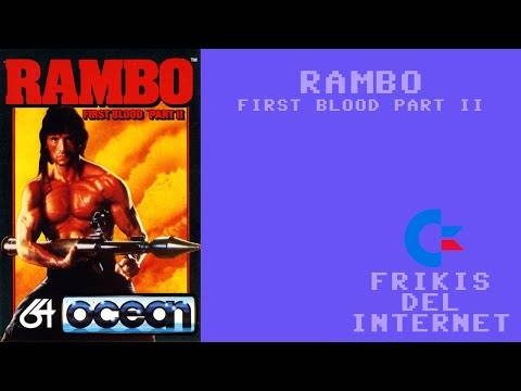 Rambo – First Blood part II (c64) – Walkthrough comentado (RTA)