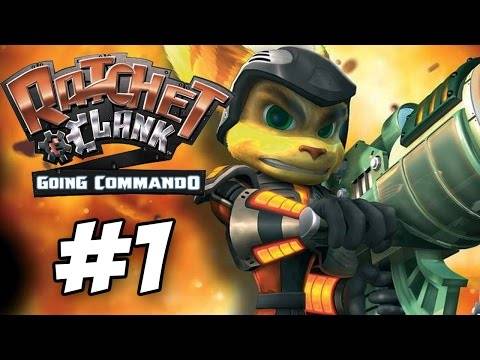 Ratchet and Clank 2: Going Commando Walkthrough Part 1 No Commentary PS3 (60fps Gameplay)