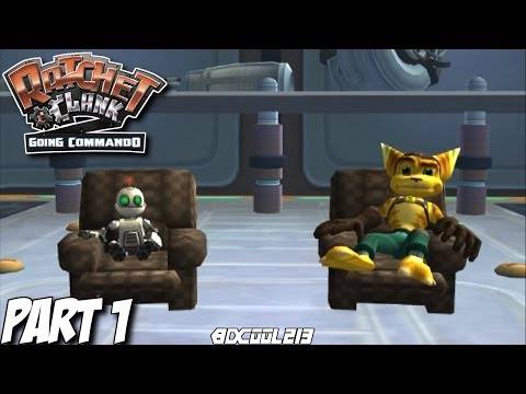 RATCHET & CLANK GOING COMMANDO GAMEPLAY WALKTHROUGH PART 1 PLANET ARANOS & OOZLA – PS2 LETS PLAY