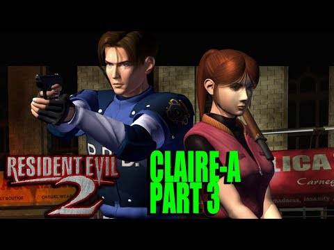 Resident Evil 2 (N64) "Claire A" walkthrough part 3