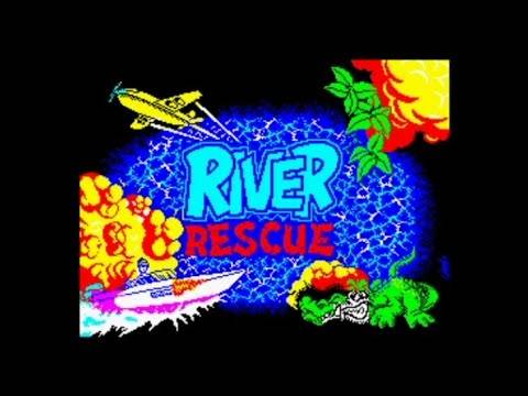 River Rescue (1983 / 2021 re-crack) Walkthrough, ZX Spectrum