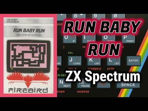 RUN BABY RUN – ZX Spectrum – Firebird – Persecusiones por una ciudad de 16k.