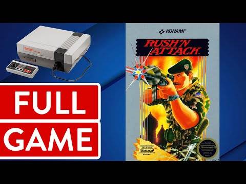 Rush'n Attack NES FULL GAME Longplay Gameplay Walkthrough Playthrough VGL