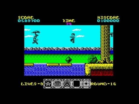 Rygar AY Mod (2019 Edition) Walkthrough, ZX specrtrum