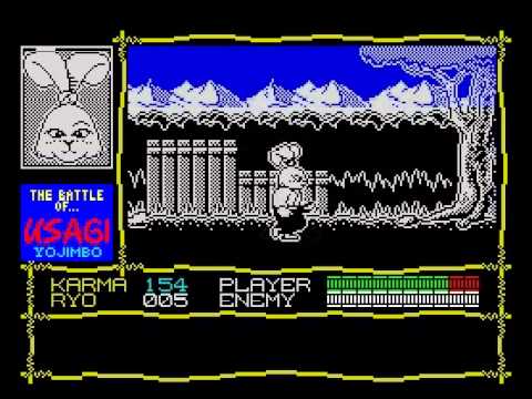Samurai Warrior Walkthrough, ZX Spectrum