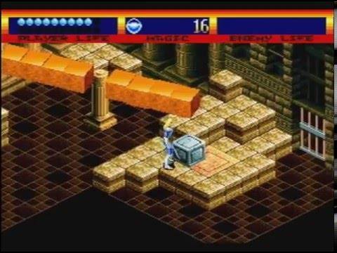 Sega Mega Drive – Light Crusader (walkthrough part #1)