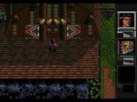Shadowrun Sega Genesis Part 3 Decker Walkthrough – Walking Bear – Shadowrunner