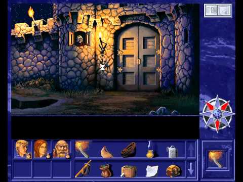 Shannara (RUS) PC (MS-DOS) Прохождение / Walkthrough part 2