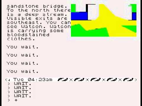 Sherlock Walkthrough, ZX Spectrum