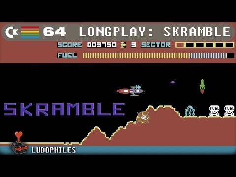 Skramble – C64 Longplay / Playthrough / Walkthrough (no commentary) 4K 60FPS ;) #retrogaming