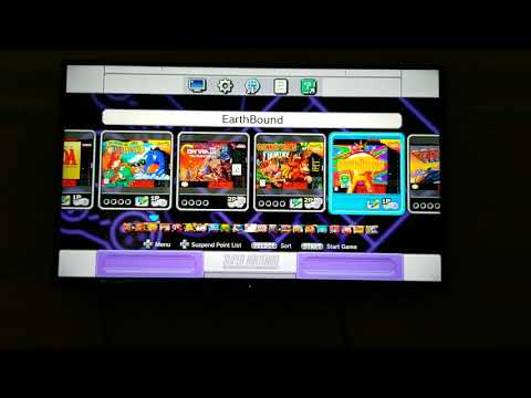 SNES Classic Edition – Start Up and Interface Walkthrough
