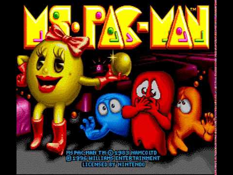 SNES Longplay [531] Ms. Pac-Man