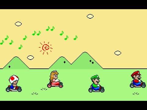 SNES Mario Kart 50-100 Walkthrough