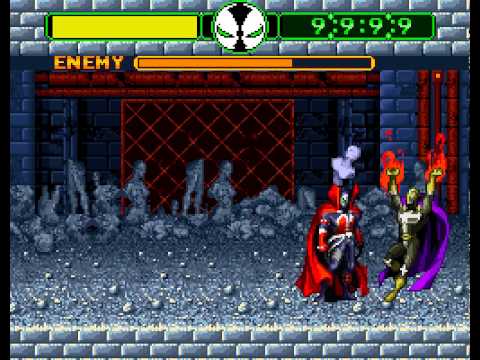 [SNES] Todd McFarlane's Spawn: The Video Game | Walkthrough Part 2 | Redeemer