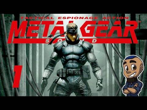 SOLID SNAKE | Metal Gear Solid 1 (MGS1) | Part 1 | Gameplay Walkthrough [PS1 HD 1080p]