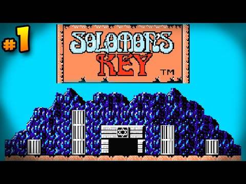 Solomon's Key (NES) • Walkthrough Playthrough (Full Game) • Directo #1