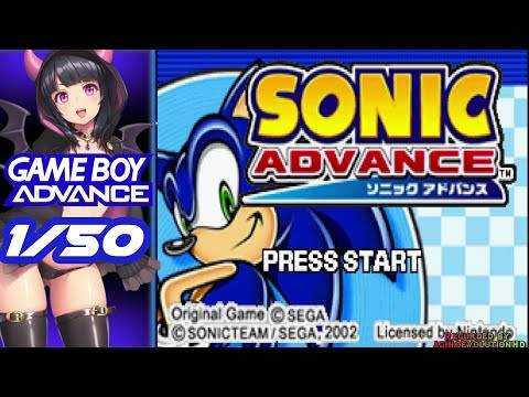 Sonic Advance –  2001 – Walkthrough Gameplay – GameBoy Advance – Full Game – LongPlay