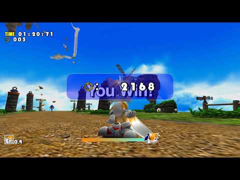 Sonic Adventure DX with BetterSADX + DreamCast conversion mod Tails' story walkthrough